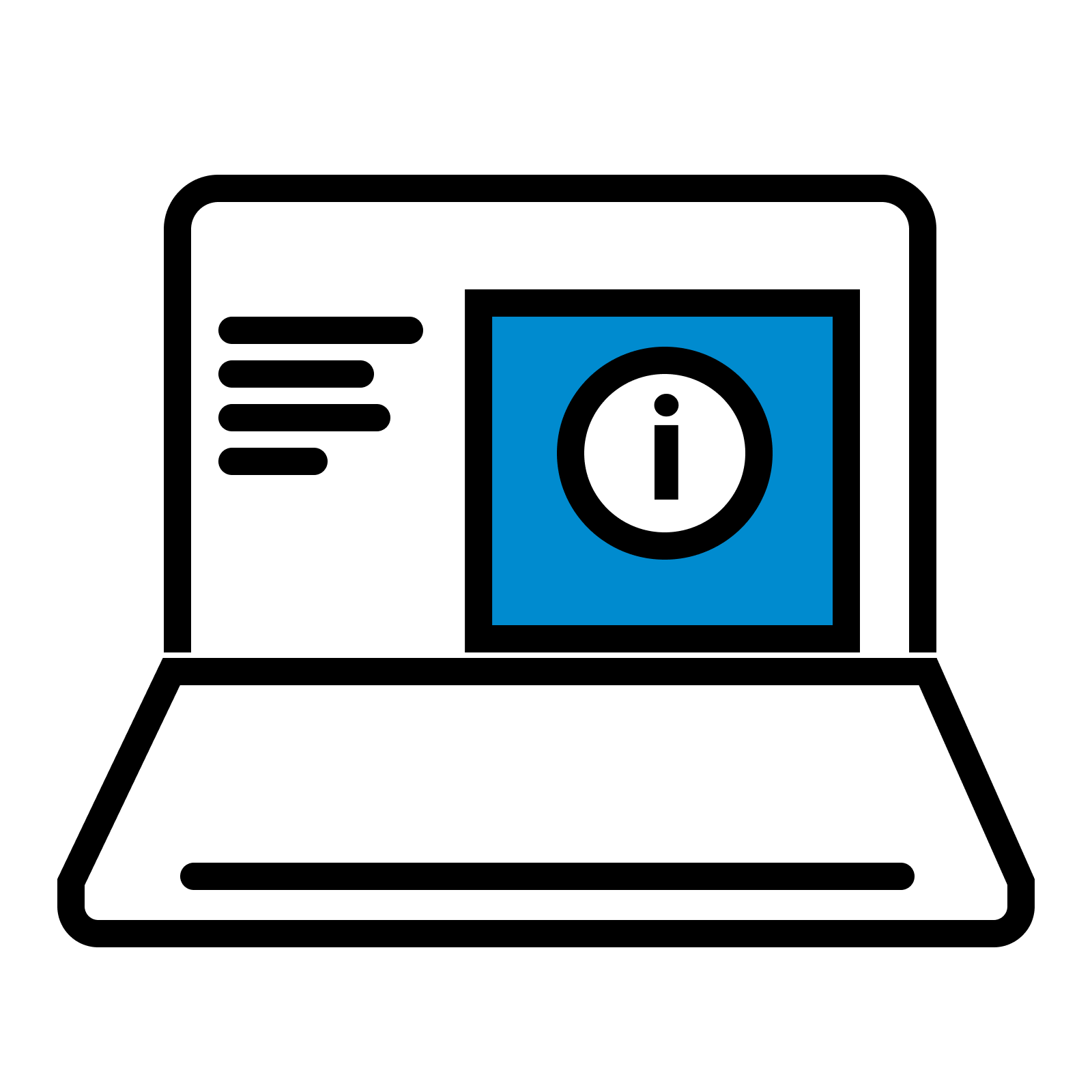 Online-Schalter Computer